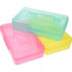 thumbnail image 1 of GOOHOCHY 3Ud Caja Organizadora Plástica Para Lápices Y Crayones Con Amplia Capacidad Colores Variados, 1 of 7