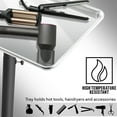 thumbnail image 2 of Set of 3 - Saloniture Aluminum Salon Instrument Tray, Heavy-Duty Metal Rolling Base, 2 of 8