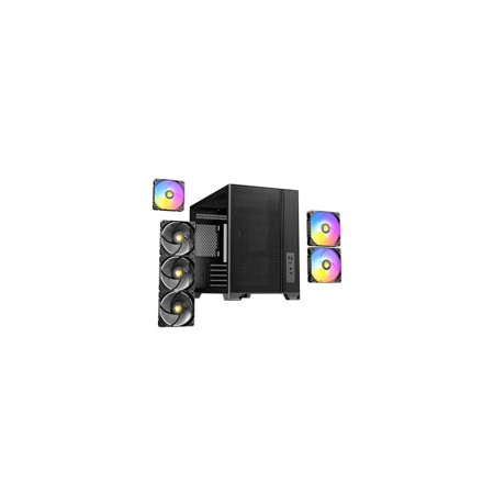Antec FLUX M M-ATX対応 強化ガラスパネル搭載 冷却型ミニタワーPCケース