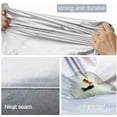 thumbnail image 3 of Car Cover Waterproof All Weather，Full car Covers UV Protection/Snowproof/Dustproof，Universal Car Cover 2 Layer with Zipper, (Fit Sedan Length Up to 209”), 3 of 6