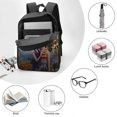 thumbnail image 3 of Hotel Transylvania Backpacks Basic Shoulder Daypack Bookbag Satchel Knapsack Rucksack-XTYD1914, 3 of 3