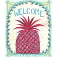 thumbnail image 2 of Shamp, Cindy 26x31 Gold Ornate Wood Framed with Double Matting Museum Art Print Titled - Welcome Pineapple, 2 of 4
