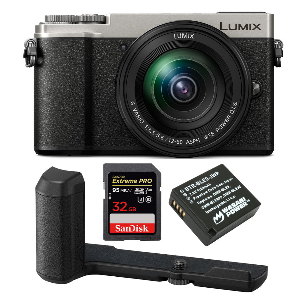 veiling Kantine Uitstralen Panasonic LUMIX GX9 4K Mirrorless Camera with 32GB SD Card and DMW-HGR2  Bundle - Walmart.com