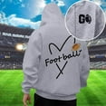thumbnail image 1 of WILLBEST Sudadera con Capucha para Hombre, Estilo Informal, para El Día Del Partido De Fútbol, Holgada, con Diseño Estampado, Cómoda y Cálida, para Uso Diario En Otoño e Invierno. Grande, 1 of 5