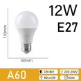 thumbnail image 1 of Bombilla LED de ahorro de energía AC220V, E14, E27, B22, 3w-24w, 3000K, 4000K, 6000K, lámpara con Ce Rohs para decoración Interior de oficina y hogar, 1 of 4