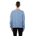 thumbnail image 2 of Women's New Era  Light Blue Philadelphia Phillies Throwback Oversized Boxy Sweatshirt, 2 of 4