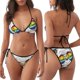 thumbnail image 3 of Balery Panda with Sun glasses Pijama Estampado Bikini de Dos Piezas para Mujer - Conjunto de Bikini Ajustable Sexy y Cómodo para Playa, 3 of 6
