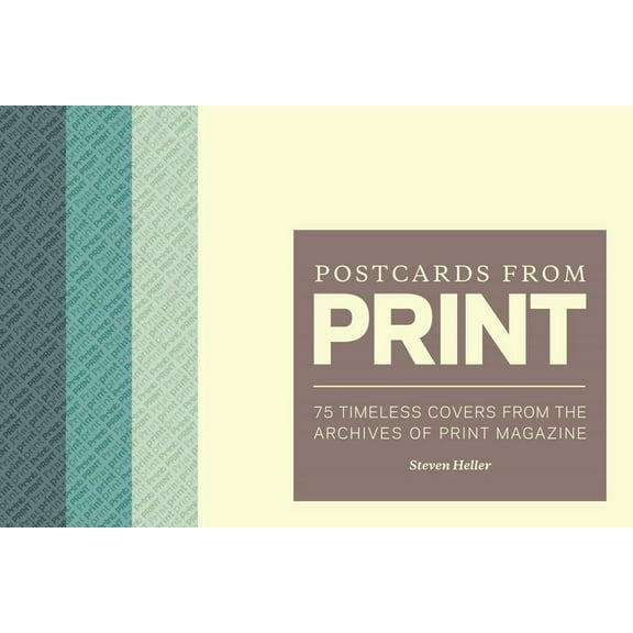 Postcards from Print : 75 Timeless Covers from the Archives of Print Magazine (Paperback)