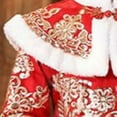 thumbnail image 4 of KAUOD Girls Chinese Dress Suits Cute Bow Embroidery New Years Traditional Pleated Dresses Kids Birthday Pageant Clothes, 4 of 4