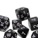 thumbnail image 3 of 10x Dados Poliédricos Multi caras con Números Copa de D4, D6, D8, D10, D12, D20, D24, D30,D60, 3 of 9