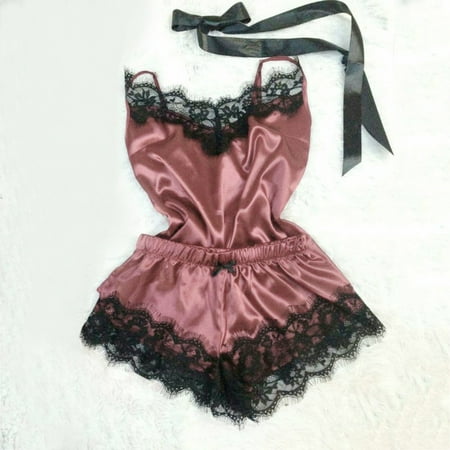 

Tuscom Fashion Lace Sleepwear Lingerie Temptation Babydoll Underwear Nightdress