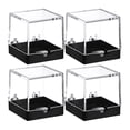 thumbnail image 1 of MIANGASTORE 4pcs Clear Specimen Display Boxes Specimen Containers Reusable Sample Storage Boxes, 1 of 8
