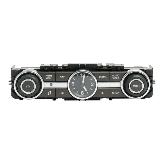 Restored 2013-2015 Land Rover LR2 Audio Control Panel with Clock DH52-18C858-BA (Refurbished)