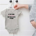 thumbnail image 5 of Im Cute Wait Til You See My Mom Bodysuit Jumper Girls Infant Baby Brisco Brands NB, 5 of 6