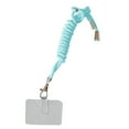 thumbnail image 1 of Maoww Mobile Phone Nylon Hanging Ropes with Card Detachable Neck Cords Anti-lost Crossbody Necklace Lanyards Strap Cellphone Accessory Sky Blue, 1 of 8