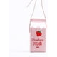 thumbnail image 3 of Bolso bandolera con forma de caja de leche, de frutas, plátano y fresa para niñas, para mujer, para teléfono, cartera, bolsos de hombro, 3 of 6