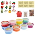 thumbnail image 1 of 24Pcs Butter Slime Kit Portable Slime Toy Safe Multi Color Slimes Creative Slime Toy Set Party Favors DIY Slimes Toy for 3 Years old and Above Boys Girls, 1 of 11