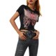 thumbnail image 2 of Blusas de verano para mujer, camiseta ajustada de manga corta con cuello redondo, ropa de calle XBTCLXEBCO short sleeve, 2 of 6