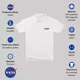 thumbnail image 3 of Playera Tipo Polo Piqué Hombre Nasa Worm Mono Bordado, 3 of 5