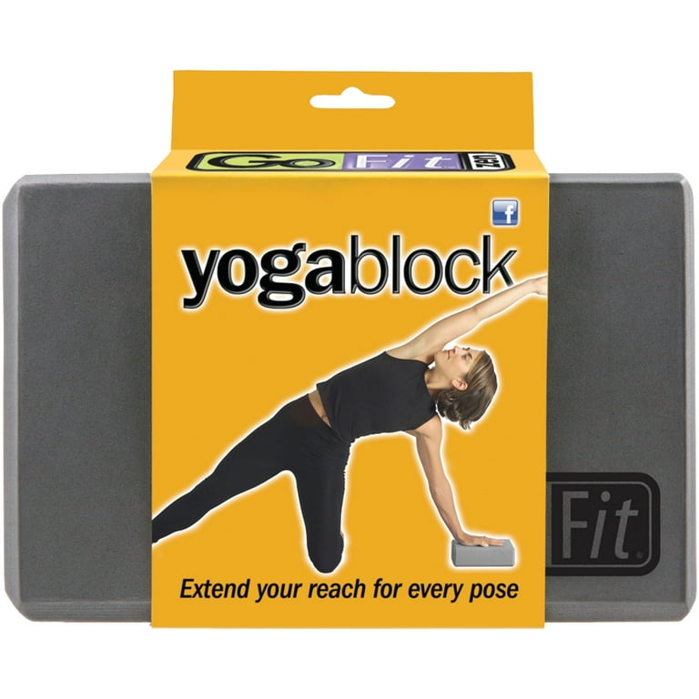 GoFit Yoga Mat with Yoga Posture Poster