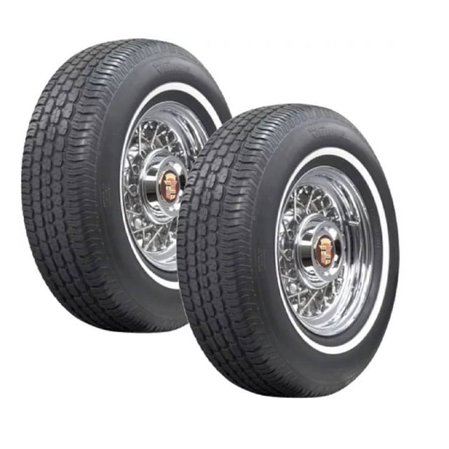 PAQUETE 2 LLANTAS 205/70R15 TORNEL CLASSIC CARA BLANCA + VALVULAS