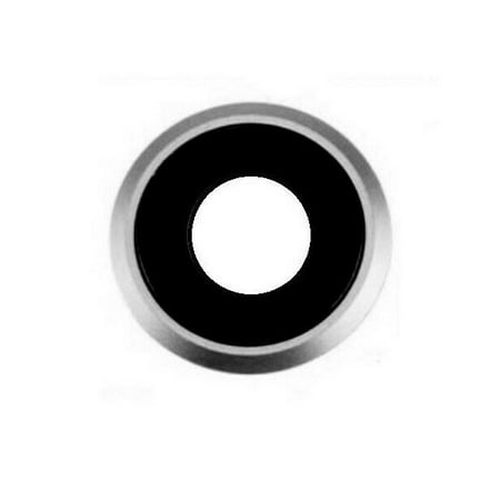 GSA Rear Camera Glass Lens for iPhone 8 & SE (2020) (4.7") Silver White