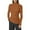 Brown, variant on Women's Autumn/winter Warm Solid Color Half Turtleneck Button Down Sweater Top Dharma Sweatshirt Athletic Sweaters for Men Sweaters for Grandma Zipper Sweatshirt No Hoodover Mens Big and Tall