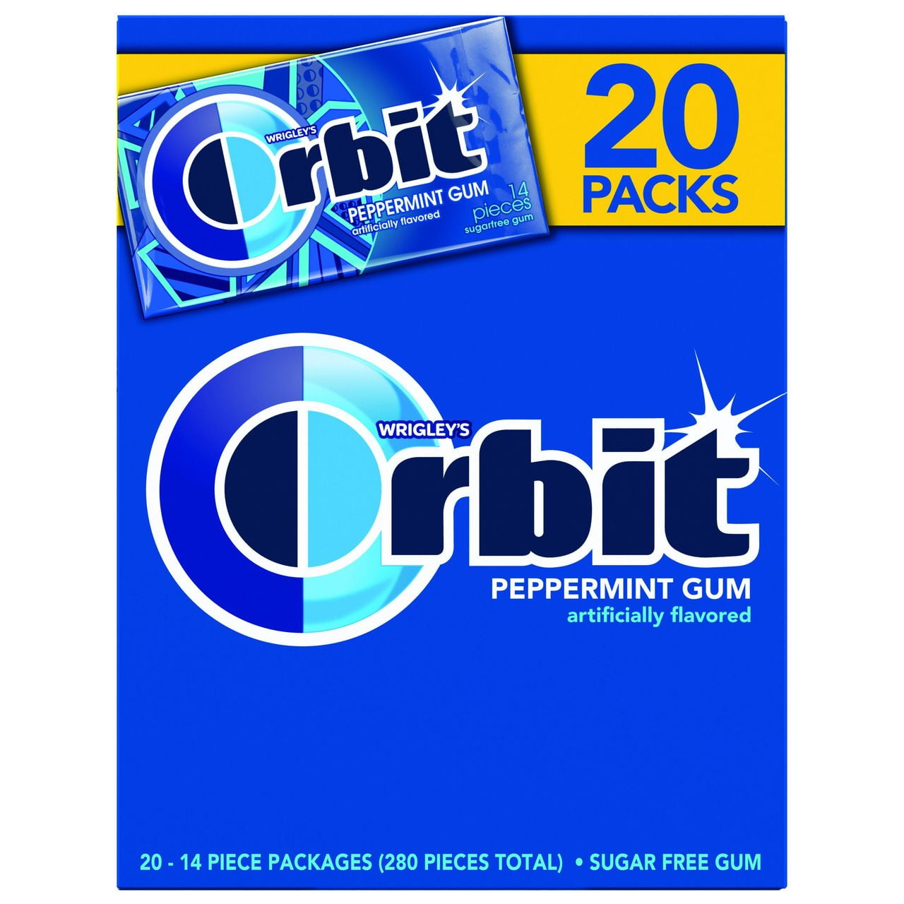 Product of Orbit Peppermint Gum, 20 pk./14 ct.
