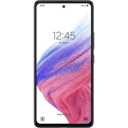 Restored Samsung Galaxy A53 5G 128GB AT&T Unlocked / GSM Unlocked Smartphone - Black (Refurbished)