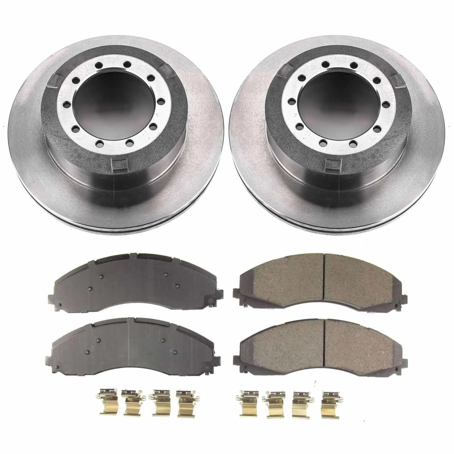 PowerStop Rear Stock Replacement Brake Pad and Rotor Kit Fits: FORD Select Models KOE7424
