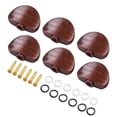 thumbnail image 1 of GLFILL 6 Pcs Boutons de Réglage de Guitare Électrique Classique Folk avec Vis, 1 of 8
