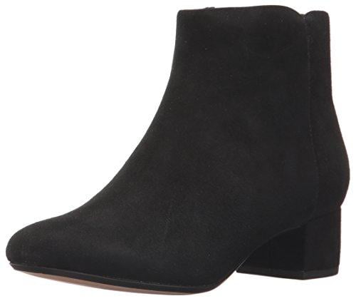 clarks chartli lilac leather booties