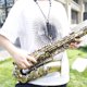 thumbnail image 3 of Correa para el cuello de saxofón Cinturón de hombro de cuero ajustable con hebilla de metal Likrtyny Deportes al aire libre Salida diaria Juego de fiesta, 3 of 9