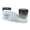 White, variant on WMF Mobile Home RV Lavatory Sink Bathroom Faucet, Smoke Double Handles, 4" on Center, Cream, Non Metallic, for Travel Trailers, Campers Must haves, Motorhomes Accessories, 2 Hole