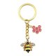 thumbnail image 2 of Cute Cartoon Bee Pendant Key Chain For Gift Giving 2.4x1.8cm Stylish 1Set, 2 of 3