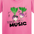 thumbnail image 4 of Inktastic Turnip the Music Partying Vegetables Youth T-Shirt, 4 of 5