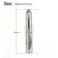 thumbnail image 3 of CENTEREL 7" Classic Vibrator 1 Button 10 Functions Water-Resistant Motor Adult Sex Toy-Silver, 3 of 8