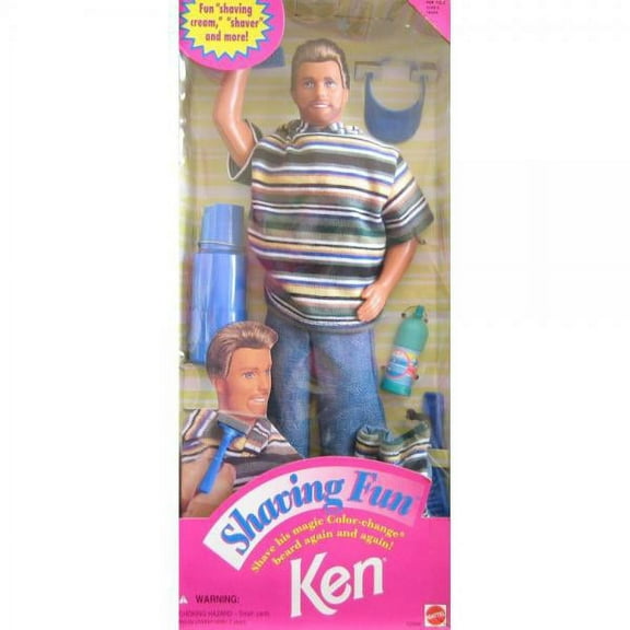 Barbie Shaving Fun Ken Doll 1994 Mattel 12956 NRFB