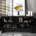 thumbnail image 2 of Vintage bronze clasps, versatile storage - Function as entryway cabinet for practical use, 2 of 7