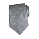 thumbnail image 5 of Corbata clásica a rayas para hombre, ideal como regalo de ceremonia de trabajo. Gris, 5 of 9