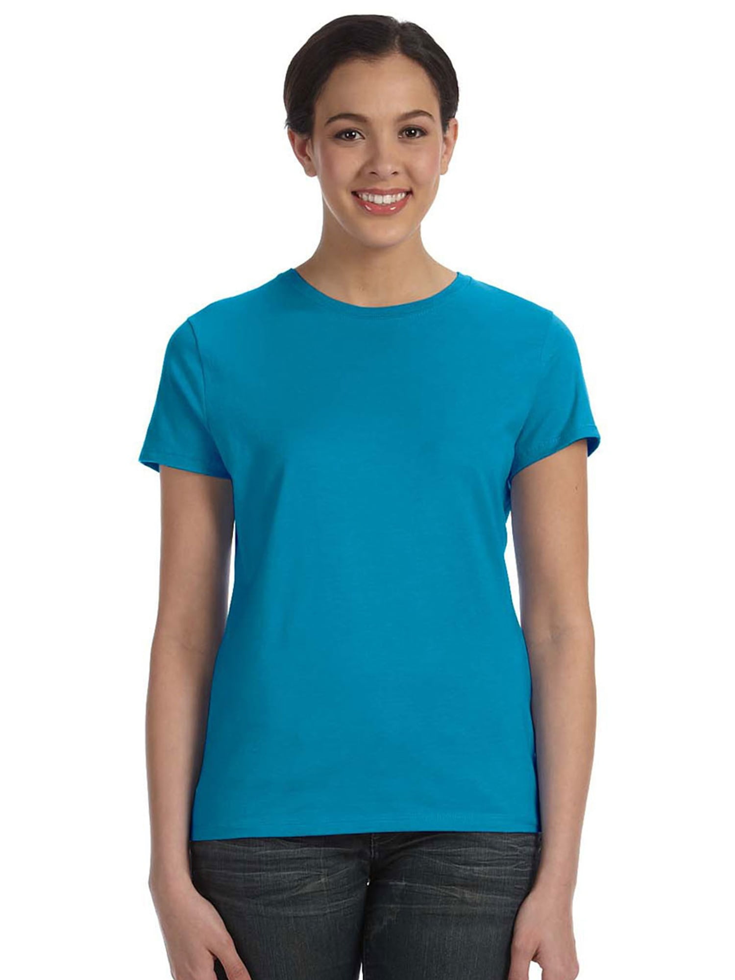 hanes t shirt crew neck