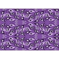 thumbnail image 1 of Ahgly Company Indoor Rectangle Patterned Heliotrope Purple Area Rugs, 5' x 7', 1 of 6