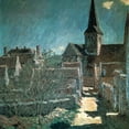 thumbnail image 2 of Monet, Claude 15x15 Black Modern Framed Museum Art Print Titled - Church at Bellecoeur 1885, 2 of 4