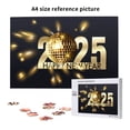 thumbnail image 6 of Sikiie 2025 New Year 3 Puzzle, Jigsaw Puzzles, Jigsaw Puzzles 1000 Pieces, Custom Jigsaw Puzzle for Adults (29.5×19.7in, Horizontal), 6 of 9