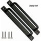 thumbnail image 2 of Matte Black Aluminum Sliding Handles for Cabinet and Cupboard Doors with Screws (2 Pack), 2 of 5