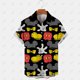 thumbnail image 1 of Disney Short Sleeve Shirt Men's Summer Mickey Mouse Loose Loose Casual Hawaiian Holiday Beach Shirt T Shirt Top Button Shirt3XL Gao Jinjia LED, 1 of 2