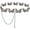 Belt Fashion-3, variant on Metal Link Chain Belt for Women Waist Chains Chunky Thick Chain Belt for Dresses Jeans