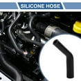 thumbnail image 2 of Unique Bargains 1pcs 13-16mm 0.51"-0.63" ID 120mm 4.72" Length 45° Black Car Silicone Hose Universal, 2 of 7
