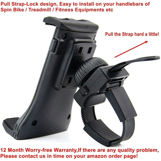 Indoor Cycling Bike Tablet Mount Cell Phone Holder Bracket Stand
