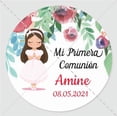 thumbnail image 3 of Pegatina de Mi Primera comunión, colección de nombre de Primera comunión, bautismo, etiqueta de regalo personalizada, 3-7 Cm, 3 of 3